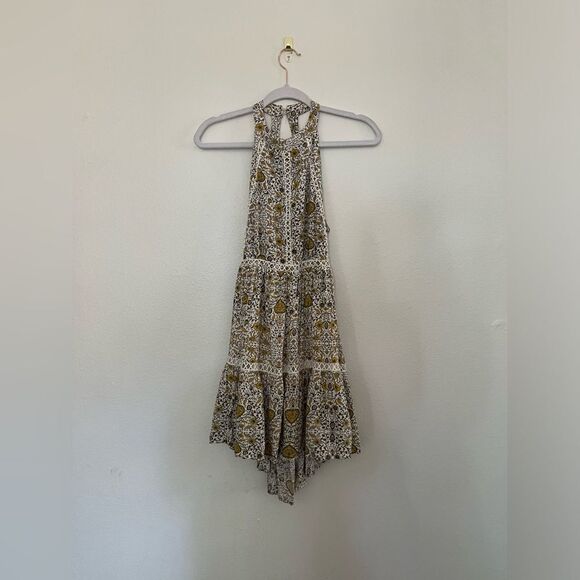 Anthropologie Abel the Label Bohemian Halter Dress with Floral Pattern, size S - Picture 1 of 13